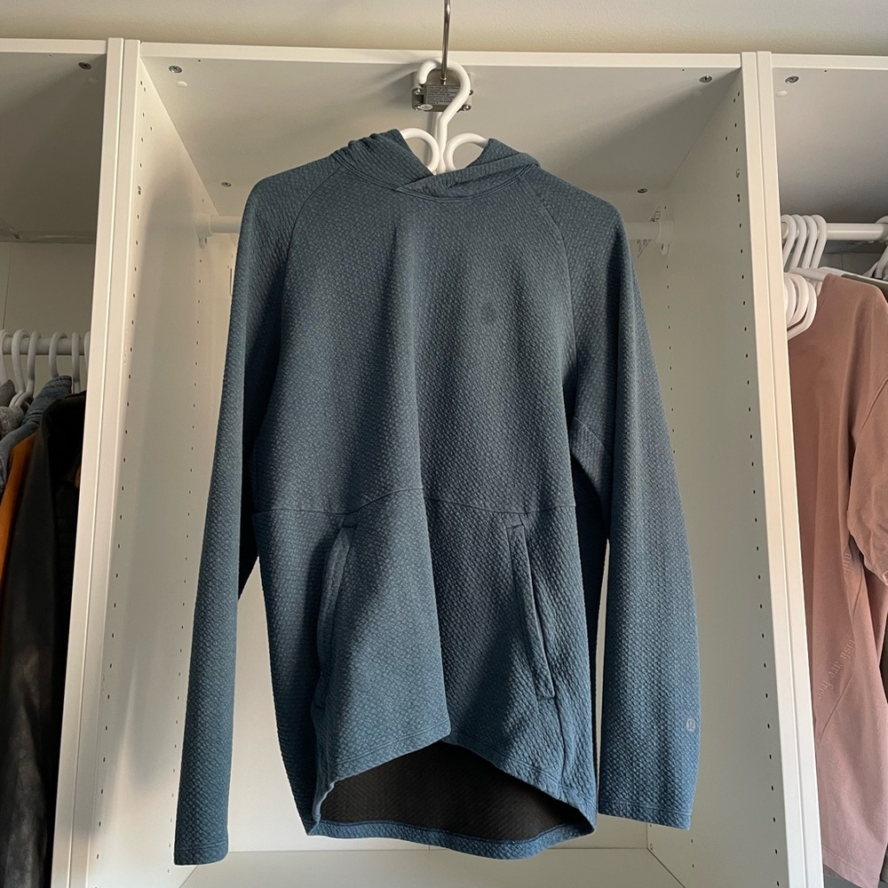 Lululemon At Ease Blue Hoodie